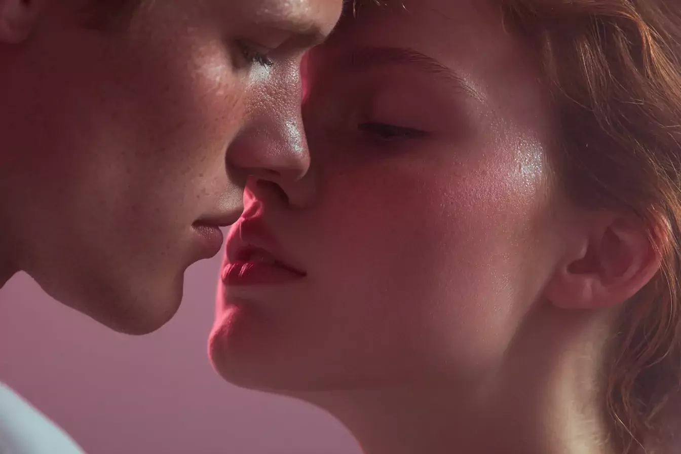 The kiss, Portraits