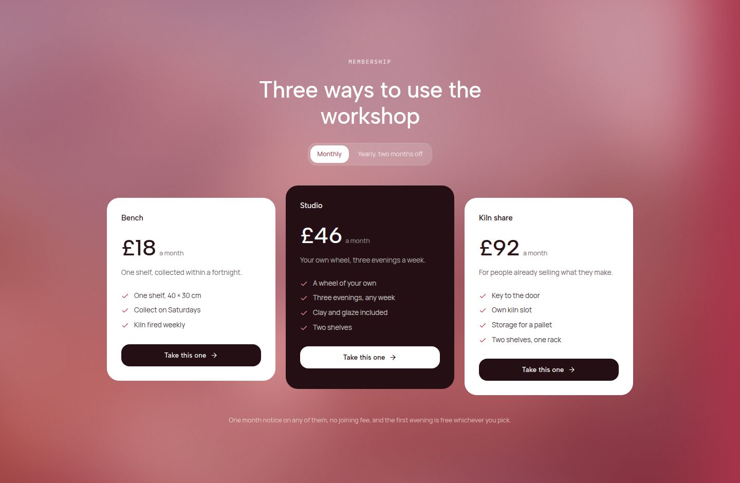 Pricing