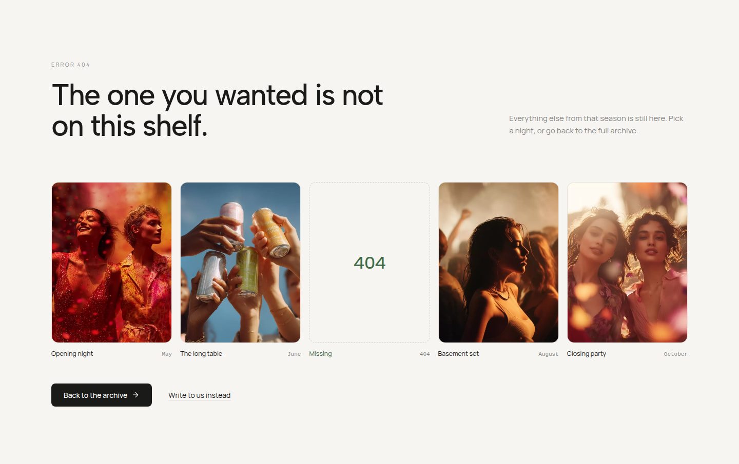 Error Page