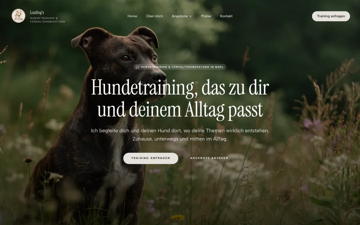 Startseite von LouDog's